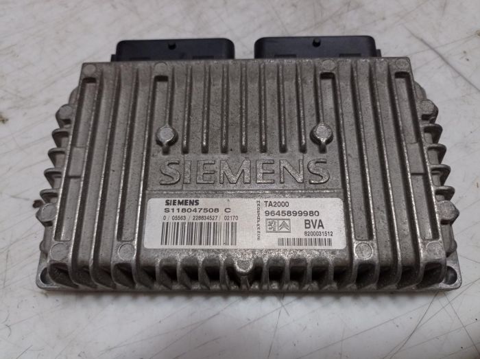 Блок управління АКПП Citroen C5, 2.0 16V, 2001-2004 р.в., Сітроен С5, S 118047508 C, 9645899980