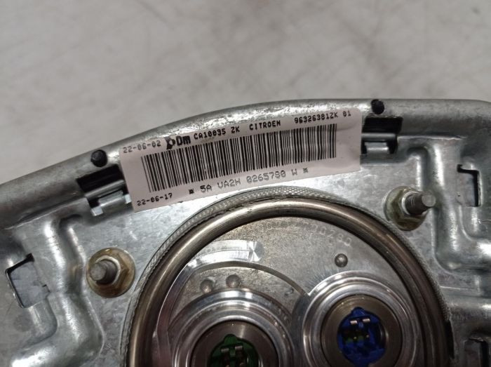 Подушка безпеки в кермо Airbag Citroen C5, 2.0 16V 2001-2004 р.в., Сітроен С5, 96326381ZK