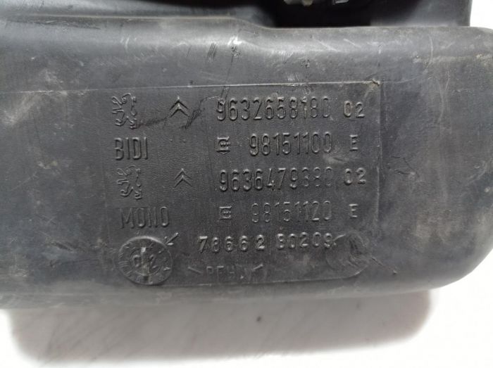 Бачок омывателя Citroen C5, 2.0 16V, 2001-2004 г.в., универсал, Ситроен С5, 9632658180