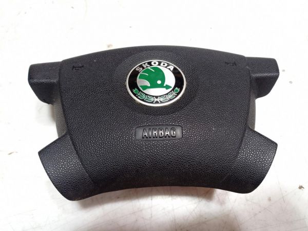 Подушка безопасности Airbag в руль Skoda Fabia, 1999 - 2007 г.в., Шкода Фабия, 122421200