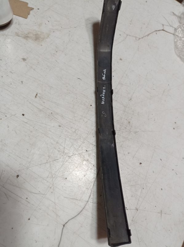 Накладка бампера переднего левая Skoda Fabia, 1999 - 2007 г.в., Шкода Фабия, 6y0807717