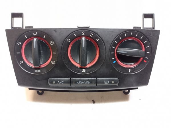 Панель управления климатом печкой Mazda 3 BK, 2004 - 2009 г.в., хетчбек, 2.3 бензин, BN8L