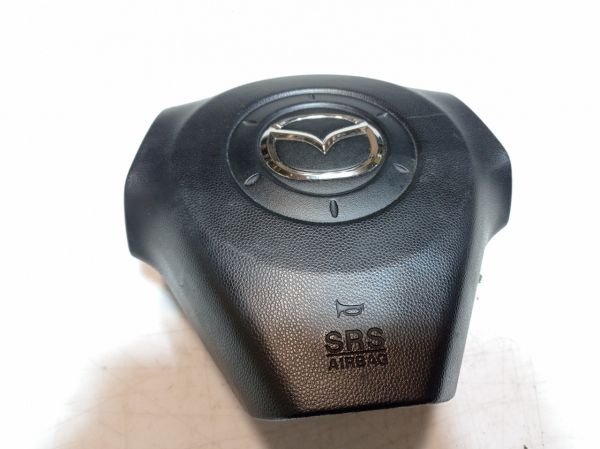 Подушка безопасности Airbag в руль Mazda 3 BK, 2004 - 2009 г.в., хетчбек, 2.3 бензин, BN8P