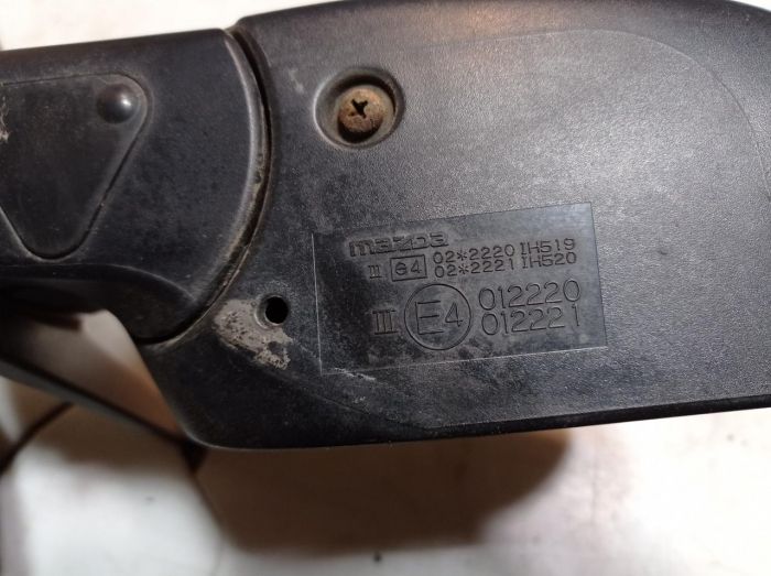 Дзеркало бічне ліве 3 pin Mazda 3 BK, 2004 - 2009 р.в., хетчбек, 2.3 бензин