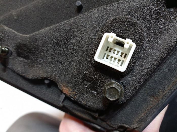 Дзеркало бічне ліве 3 pin Mazda 3 BK, 2004 - 2009 р.в., хетчбек, 2.3 бензин