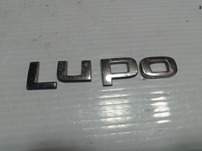 Эмблема надпись крышки багажника VW Volkswagen Lupo 3l, 1.2 tdi