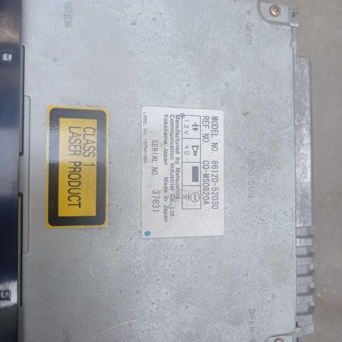 Магнитола чейнджер CD Toyota Yaris 3d 1999 - 2005 г.в, 8612052030