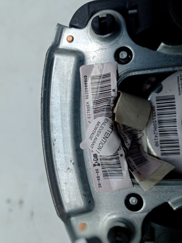 Подушка безопасности в руле Airbag Citroen C3 2002 - 2009 г.в., 963800VD