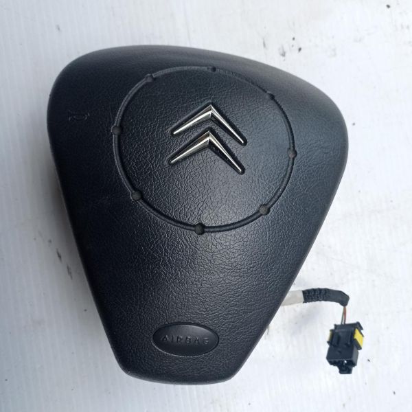Подушка безопасности в руле Airbag Citroen C3 2002 - 2009 г.в., 963800VD