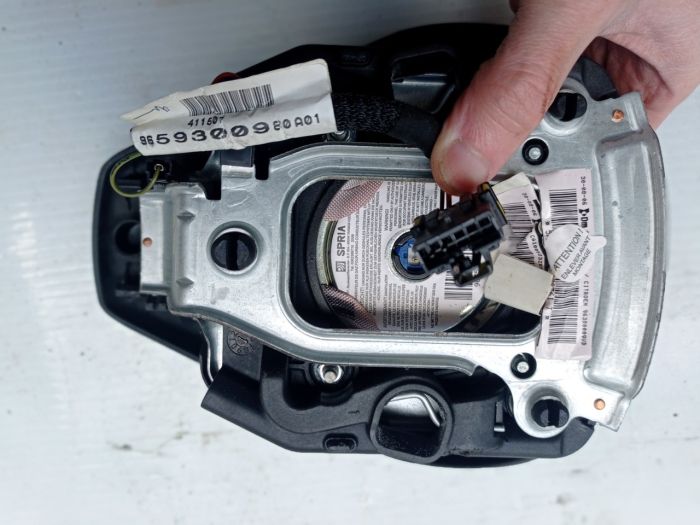 Подушка безопасности в руле Airbag Citroen C3 2002 - 2009 г.в., 963800VD
