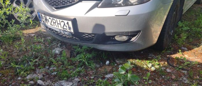 Бампер передній Mazda 3 BK 2004 - 2009 р.в., хетчбек