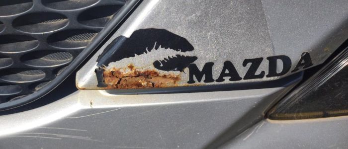 Капот Mazda 3 BK 2004 - 2009 р.в., хетчбек рестайлінг.