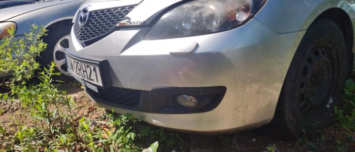 Фара ліва Mazda 3 BK 2004 - 2009 р.в., хетчбек рестайлінг.