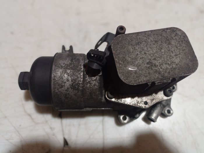 Корпус масляного фильтра теплообменник Citroen C3 1.6 HDI, 9687847480