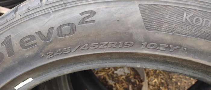 Шины Hankook Ventus S1 Evo 2 245/45 ZR19 Летняя резина