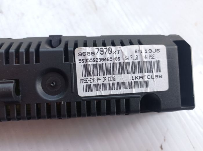 Дисплей информационный Citroen C3 1.6 HDI, 96597970xt