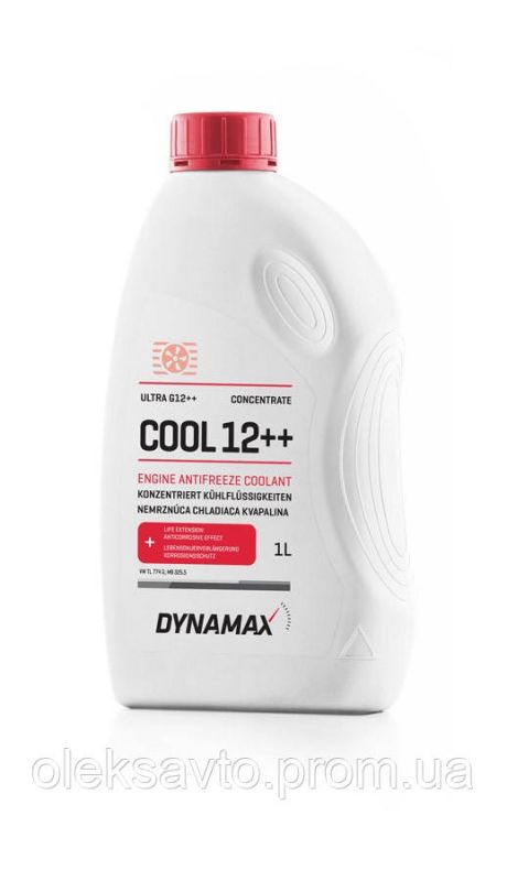 Антифриз G12++ Dynamax Cool Ultra концентрат 1 литр