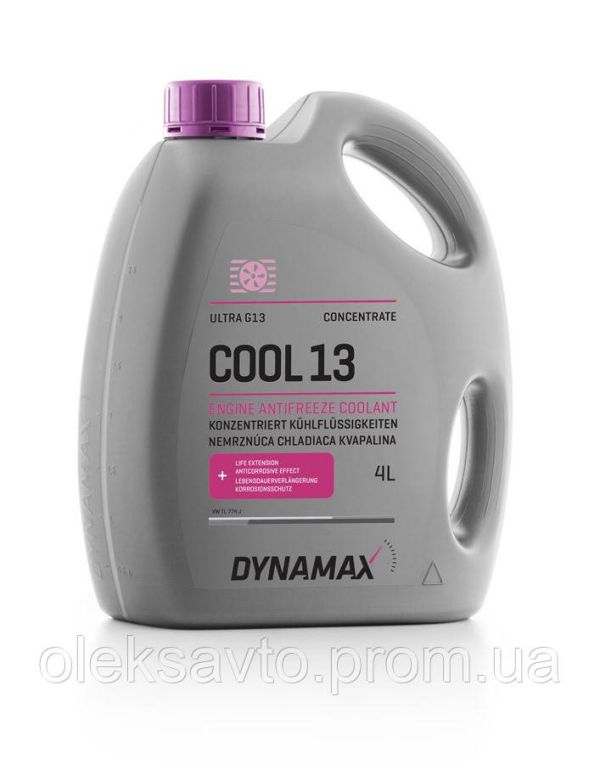 Антифриз Dynamax Cool Ultra G13 концентрат 4 литра