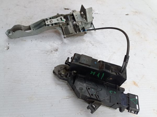Замок (6pin) задней левой двери с тросами Citroen C4 picasso Peugeot 207, 24087816, 24091816