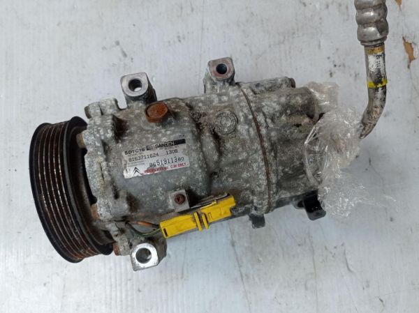 Компрессор кондиционера Citroen C4 Picasso 2007-2014 Peugeot 307 2.0 Hdi, 9651911380